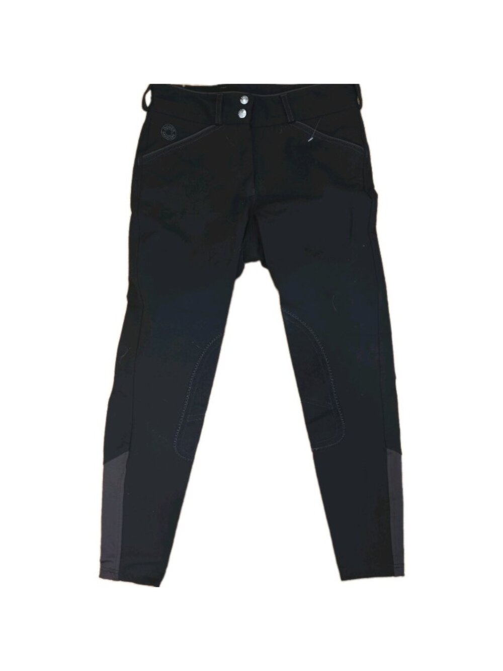 Dover Saddlery Wellesley Breeches Knee Patch  Breech Women's Size 26 Black